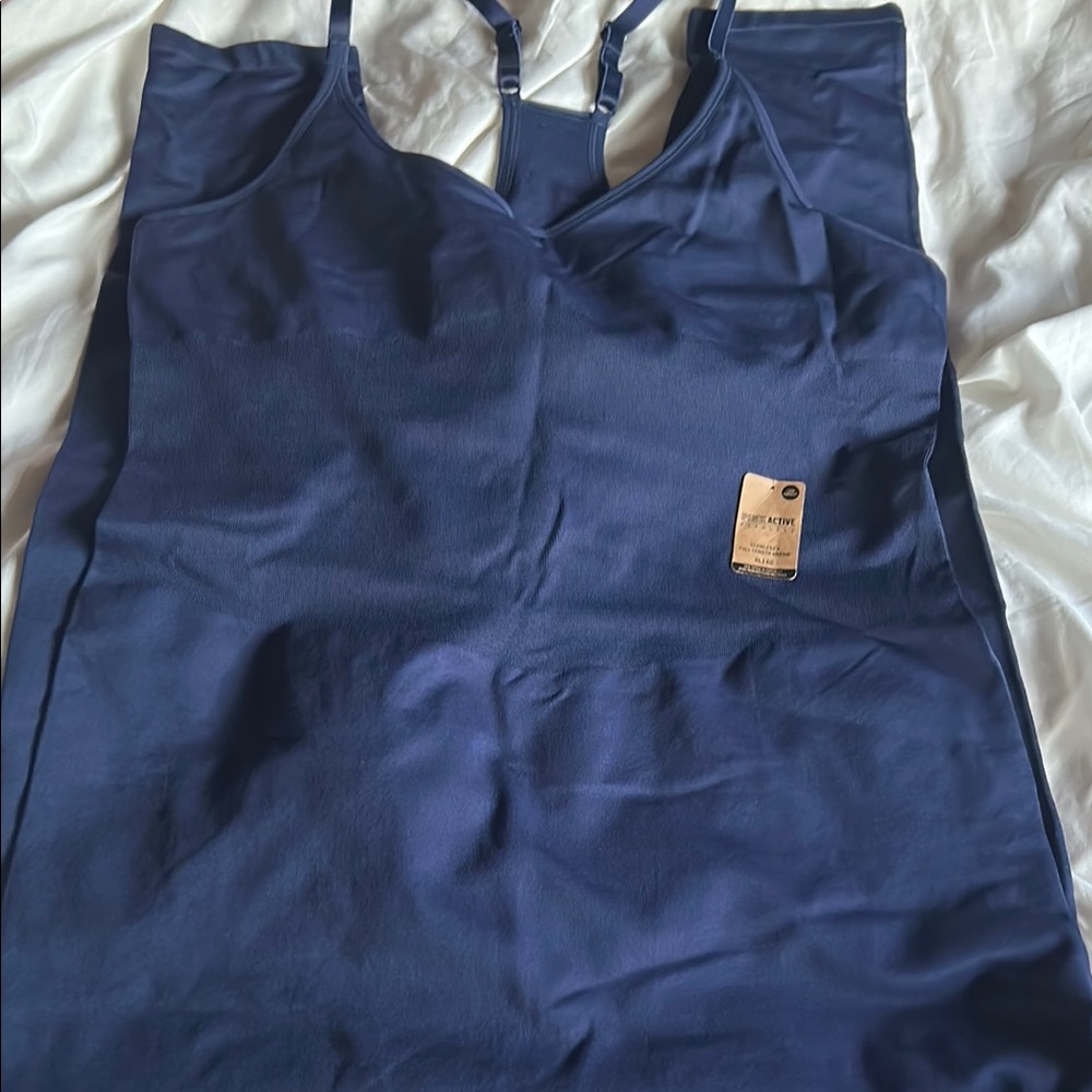 Navy Blue workout one piece